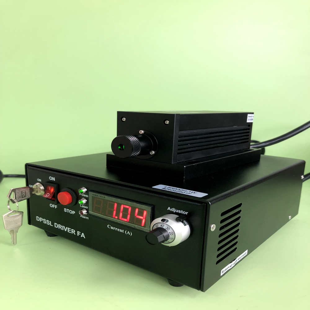 Modal Additional Images for 537nm High Stability Green Solid State Laser